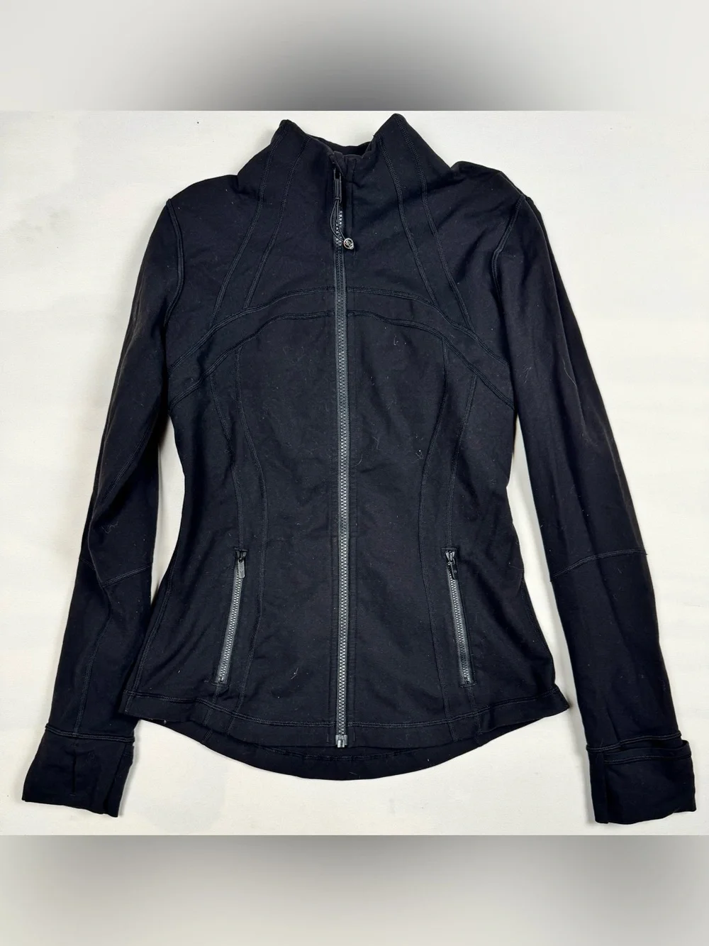 Lululemon Define Jacket Full Zip Black Womens 8 Retail $118